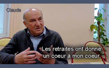 Les retraites ont donné un Coeur à mon coeur.